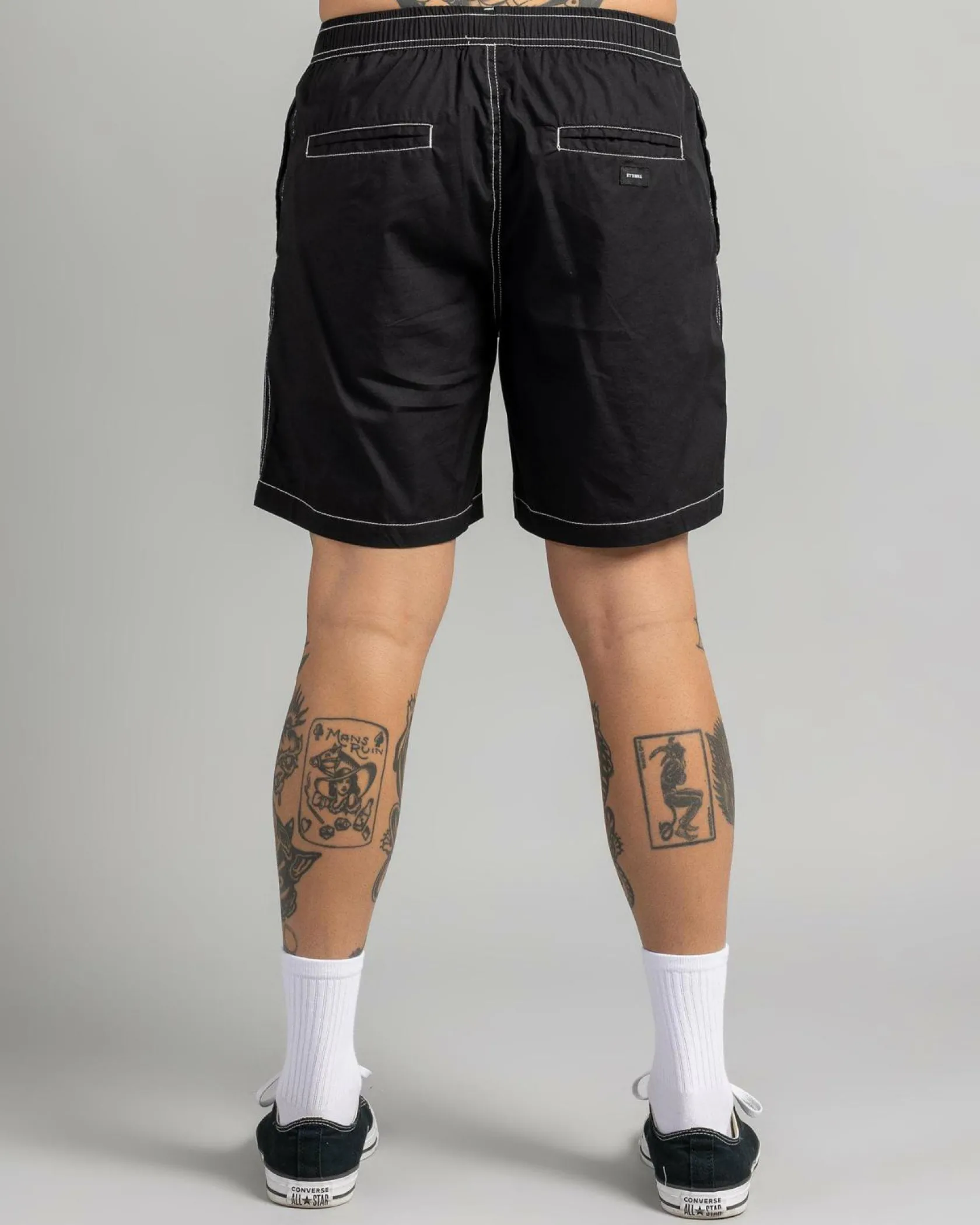 Thrills Shadowless Volley Shorts Black Best