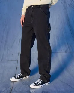 Lucid Shaker Carpenter Jeans Washed Black Online