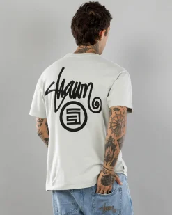 S-Double Shawn Dot T-Shirt Washed Grey Outlet
