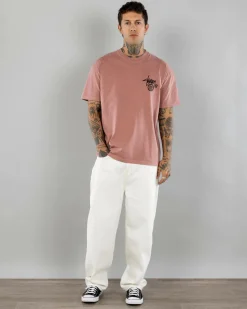 S-Double Shawn Dot T-Shirt Washed Rose New