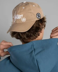 S-Double Shawn Script Strapback Cap Sand Discount