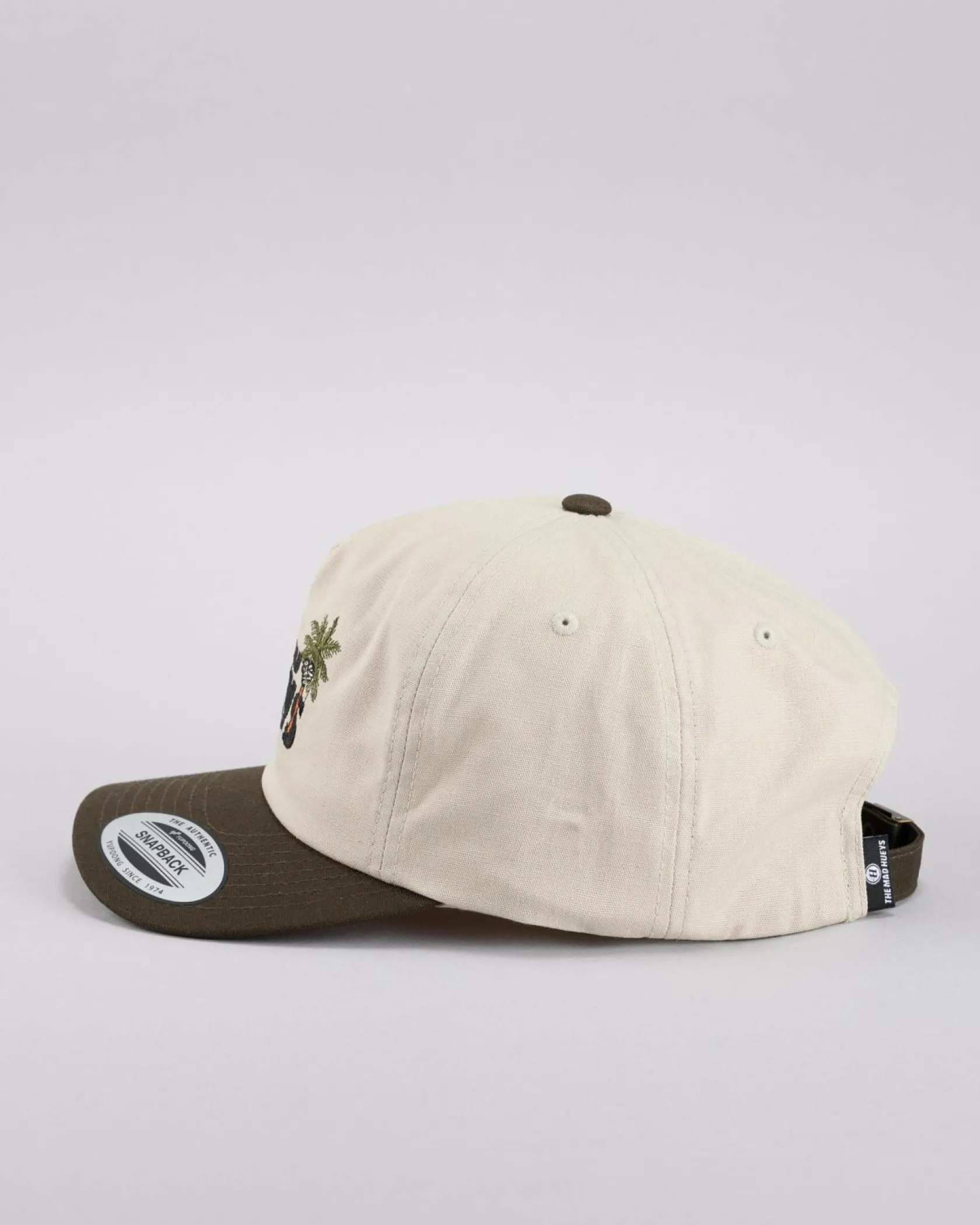 The Mad Hueys She'll Be Right Snapback Cap Cement New