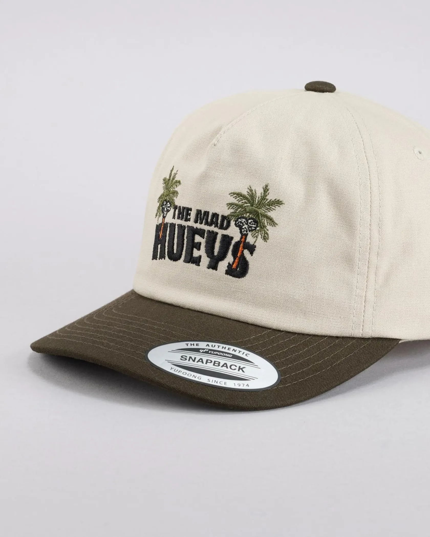 The Mad Hueys She'll Be Right Snapback Cap Cement New