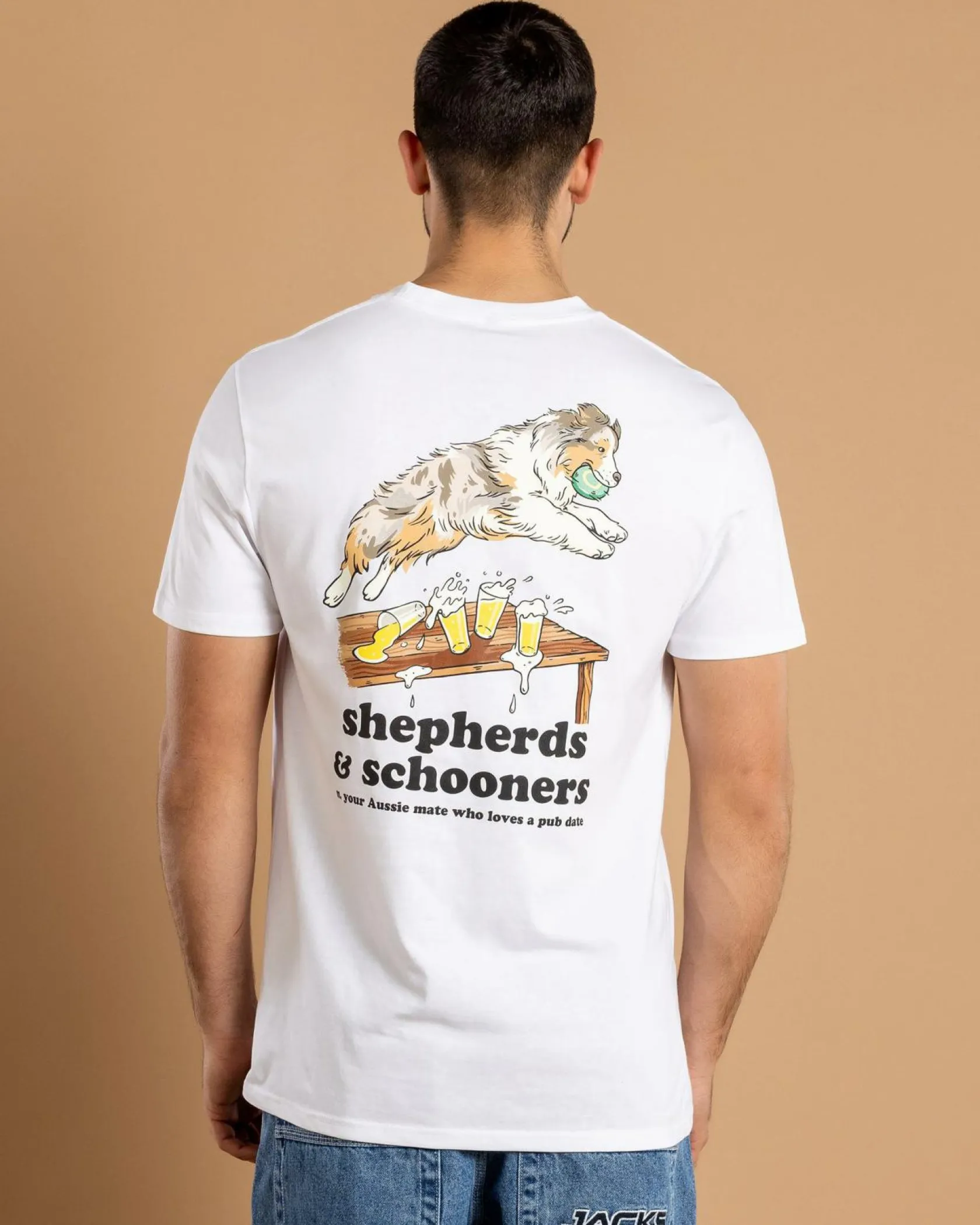 Frothies Shepherds & Schooners T-Shirt White Best