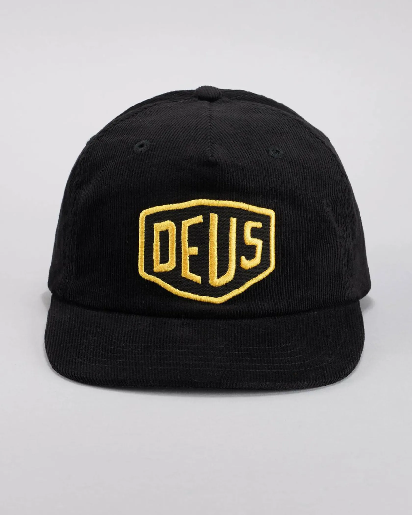 Deus Ex Machina Shield Cord Snapback Cap Black