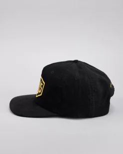 Deus Ex Machina Shield Cord Snapback Cap Black