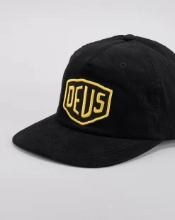 Deus Ex Machina Shield Cord Snapback Cap Black