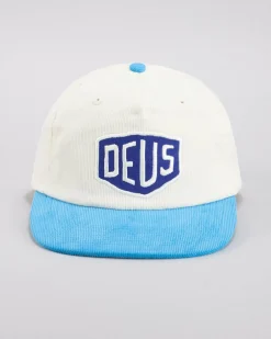 Deus Ex Machina Shield Cord Snapback Cap Wave Ride Blue