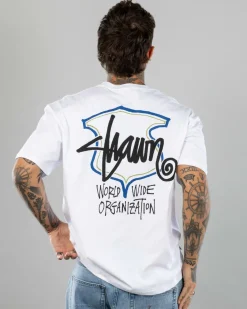 S-Double Shield T-Shirt White Outlet