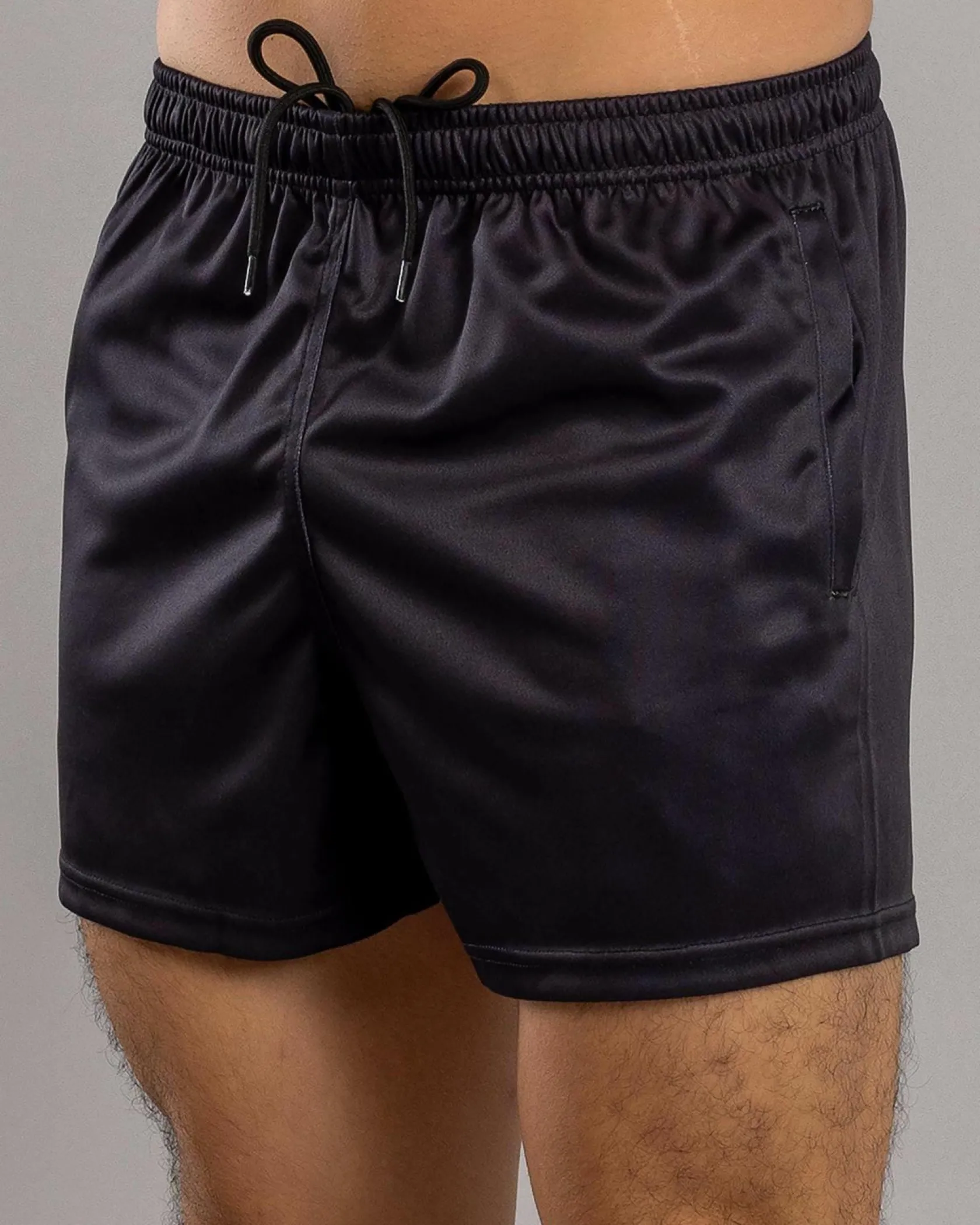 Salty Life Shimmy Footy Shorts Black Sale