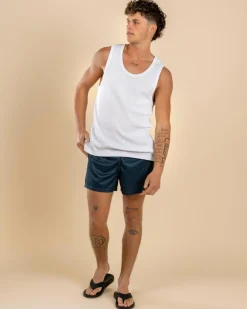 Salty Life Shimmy Footy Shorts Navy Hot