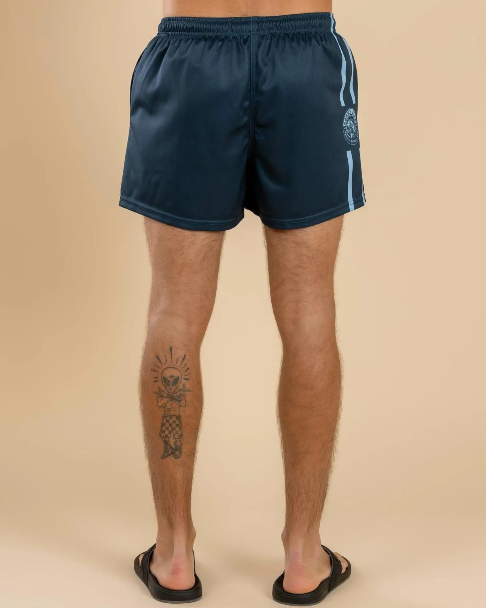 Salty Life Shimmy Footy Shorts Navy Hot