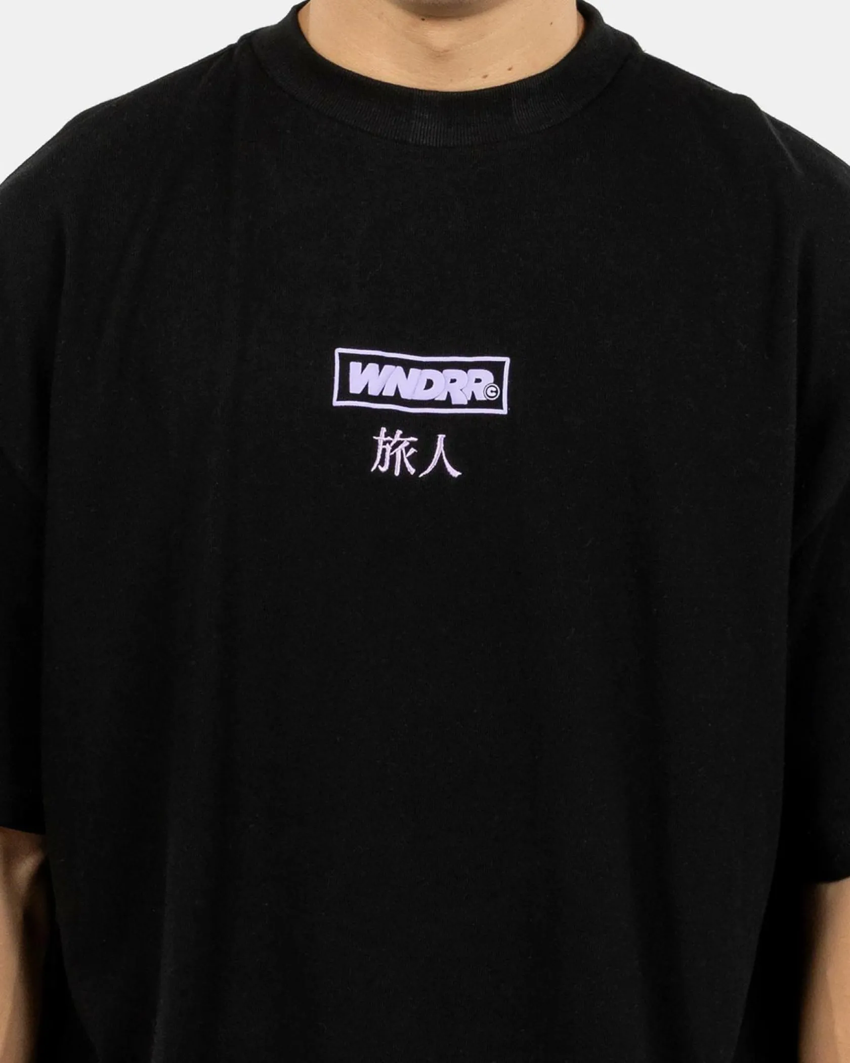 Wndrr Shodo Heavy Weight T-Shirt Black Best