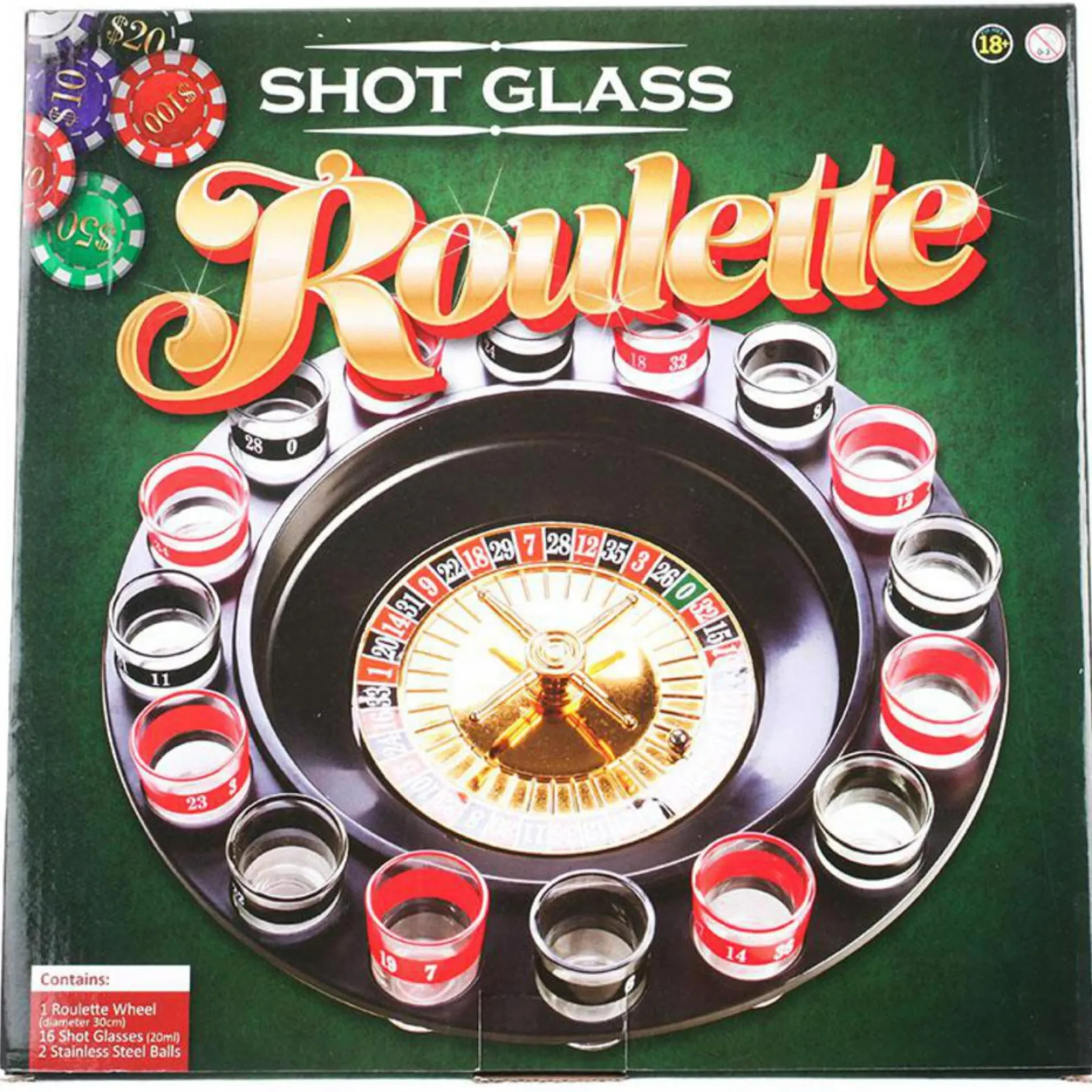 Get It Now Shot Glass Roulette Assorted Clearance