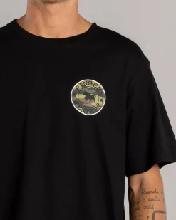 Ringers Western Signature Bull Relaxed T-Shirt Black/camo Hot