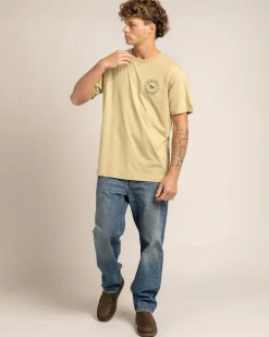 Ringers Western Signature Bull Relaxed T-Shirt Pale Olive/military Green Hot