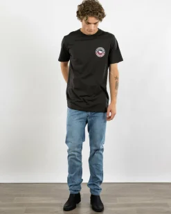 Ringers Western Signature Bull Standard T-Shirt Charcoal Split