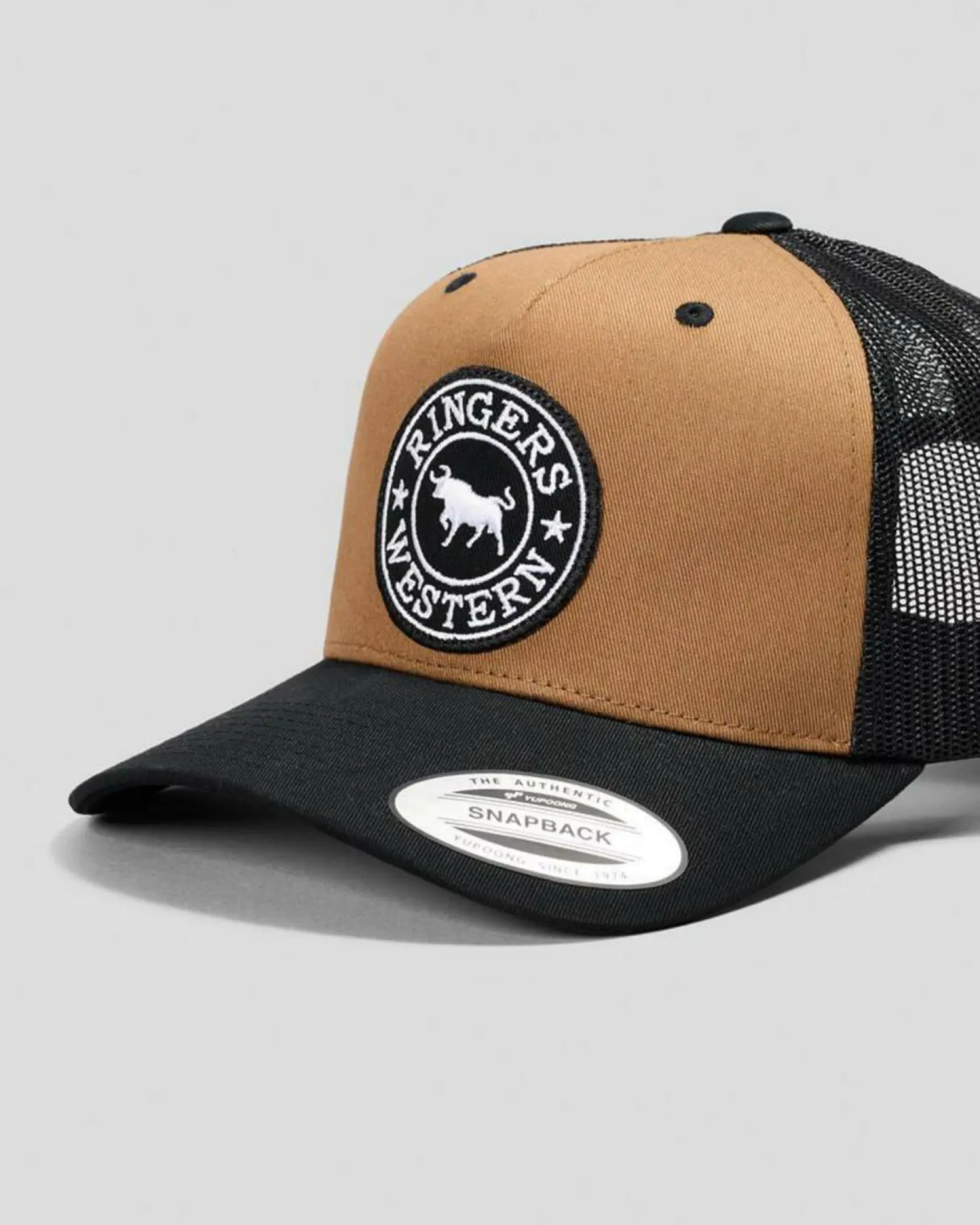 Ringers Western Signature Bull Trucker Cap Clay/black Hot