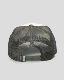 Ringers Western Signature Bull Trucker Cap Army/off White