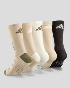 adidas Simpsons 5 Pack Socks Nbrown/wonbei/wonbei/wonb Clearance