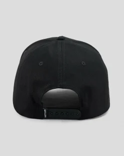 Salty Life Sink or Swim Snapback Cap Black