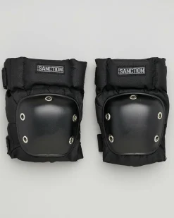 Sanction Skate Pads Black Sale