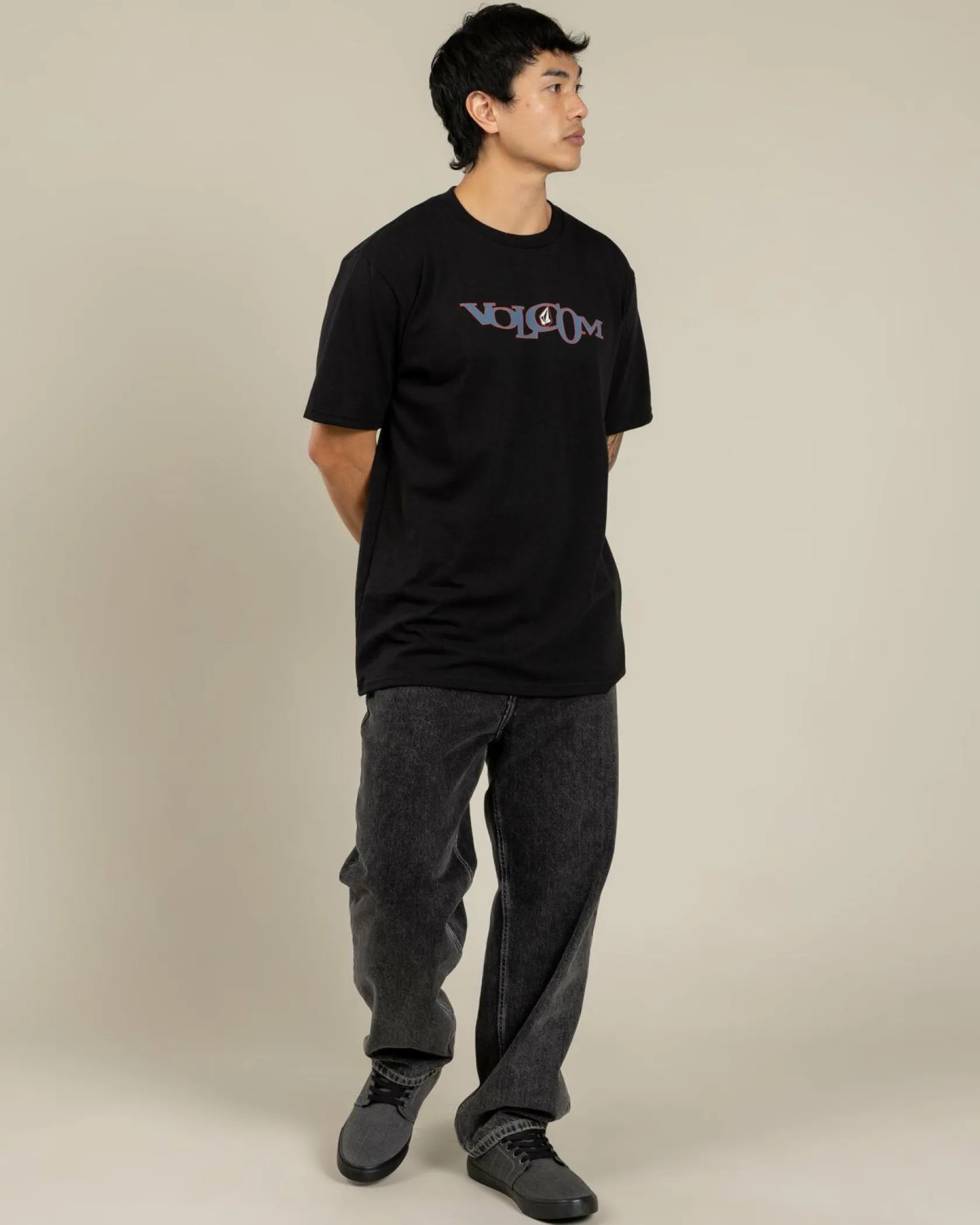 Volcom Skidder T-Shirt Black New