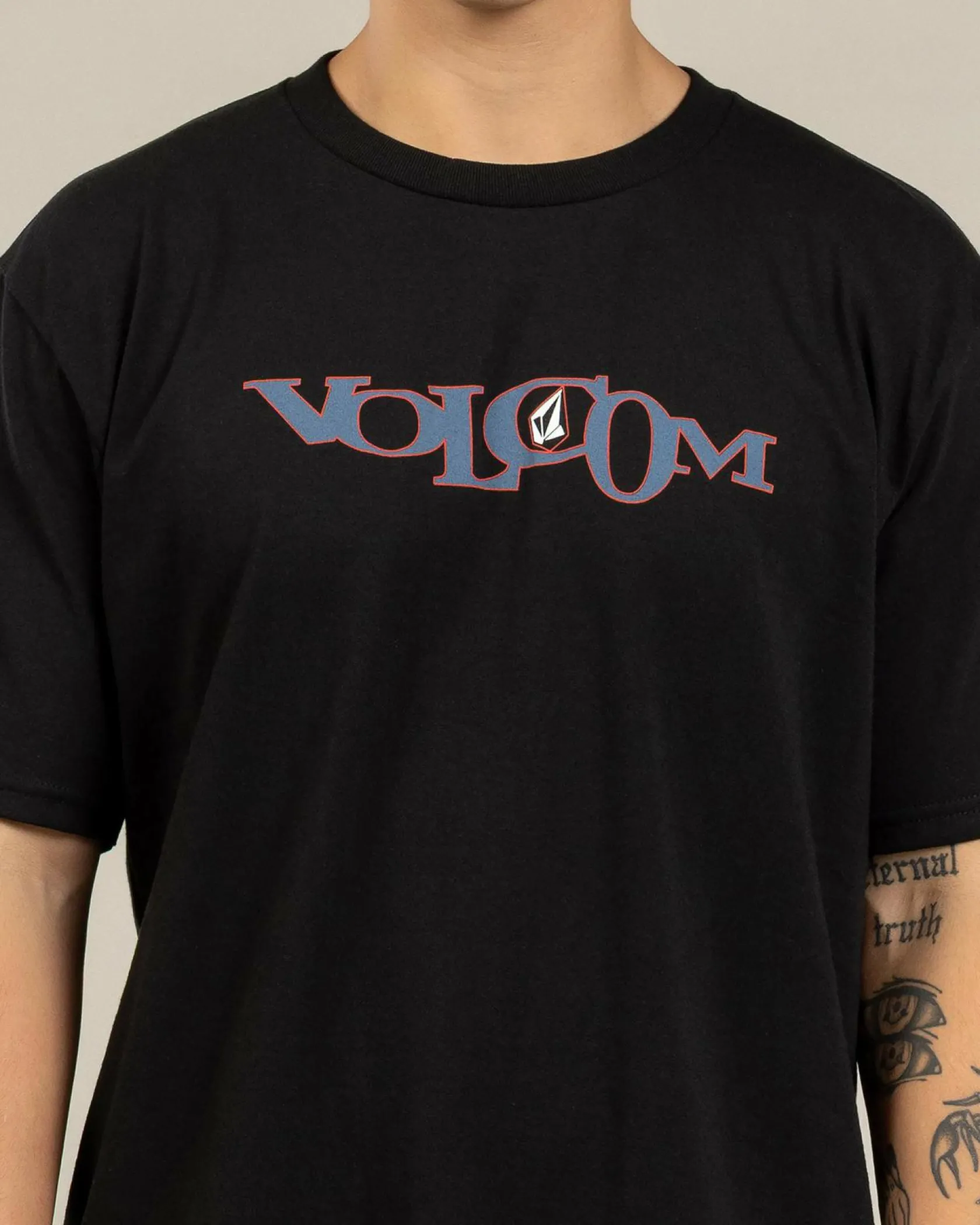 Volcom Skidder T-Shirt Black New