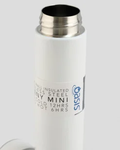 Oasis Skinny Mini 250ml Insulated Drink Bottle White Clearance