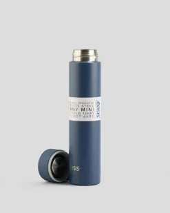 Oasis Skinny Mini 250ml Insulated Drink Bottle Navy Hot
