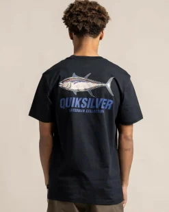 Quiksilver Slack Tide T-Shirt Black Hot