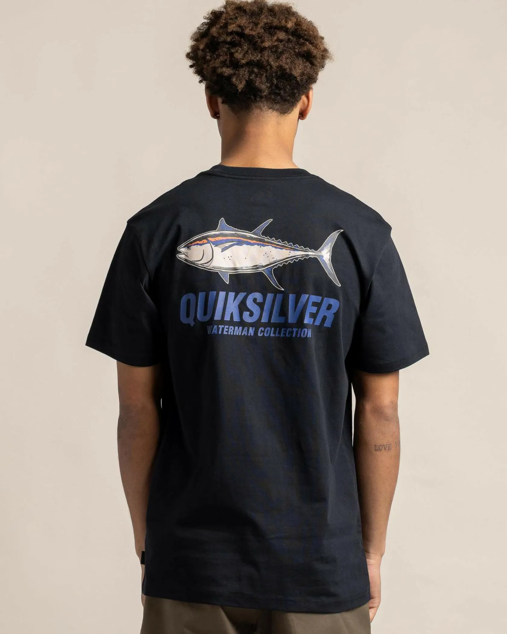 Quiksilver Slack Tide T-Shirt Black Hot