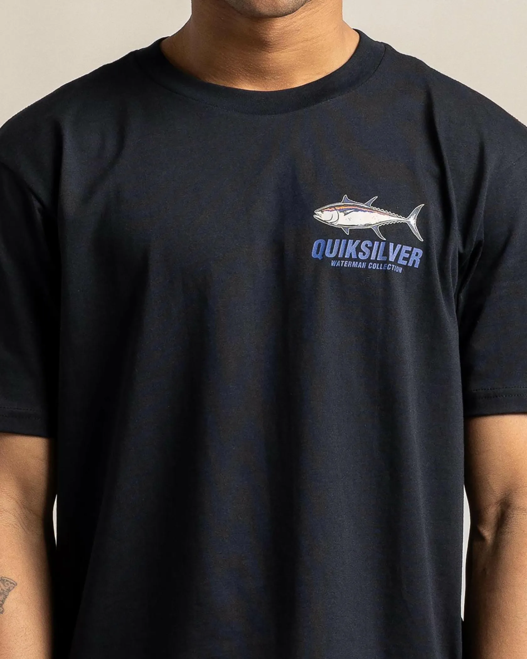 Quiksilver Slack Tide T-Shirt Black Hot