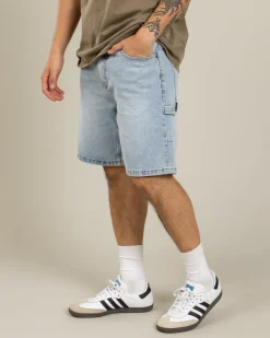 Thrills Slacker Denim Shorts Dusk Best