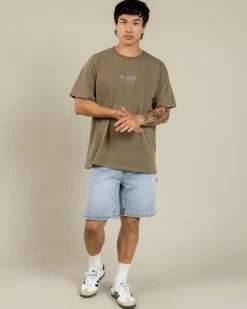 Thrills Slacker Denim Shorts Dusk Best