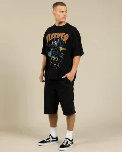 Threadheads Slasher Oversized T-Shirt Black New
