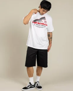 DC Shoes Slathletic T-Shirt White Discount