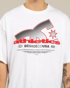 DC Shoes Slathletic T-Shirt White Discount