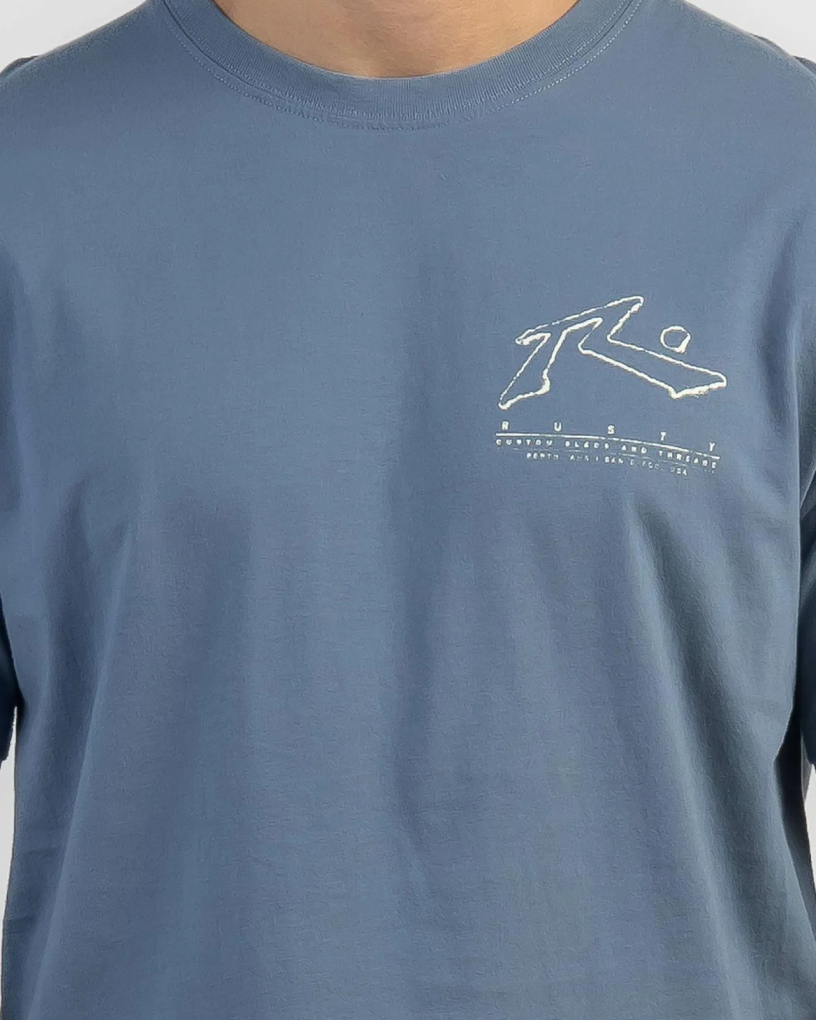 Rusty Sleds And Threads T-Shirt China Blue