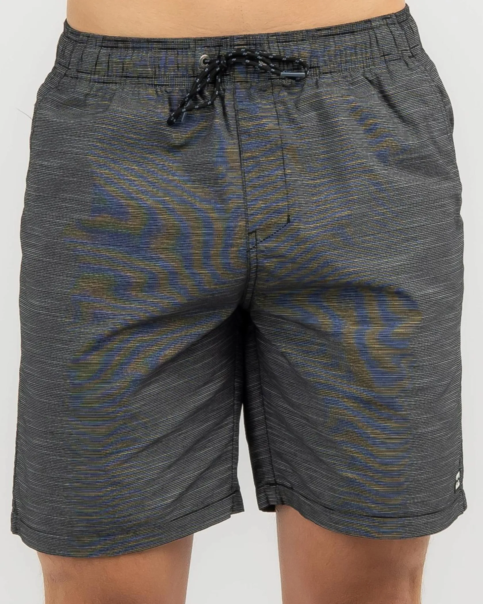 Billabong Slub Elastic 18" Walk Shorts Black Hot