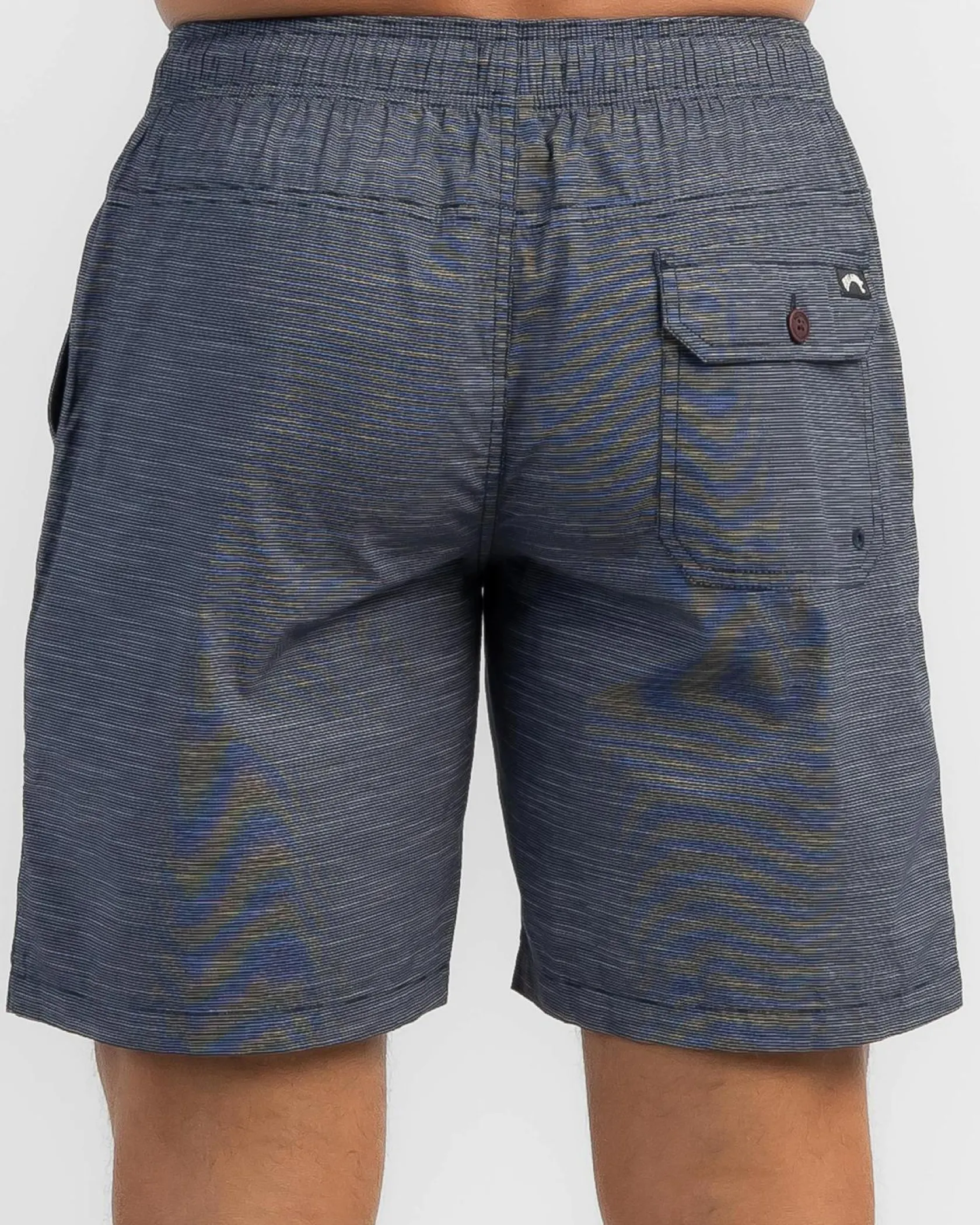 Billabong Slub Elastic 18" Walk Shorts Indigo Best