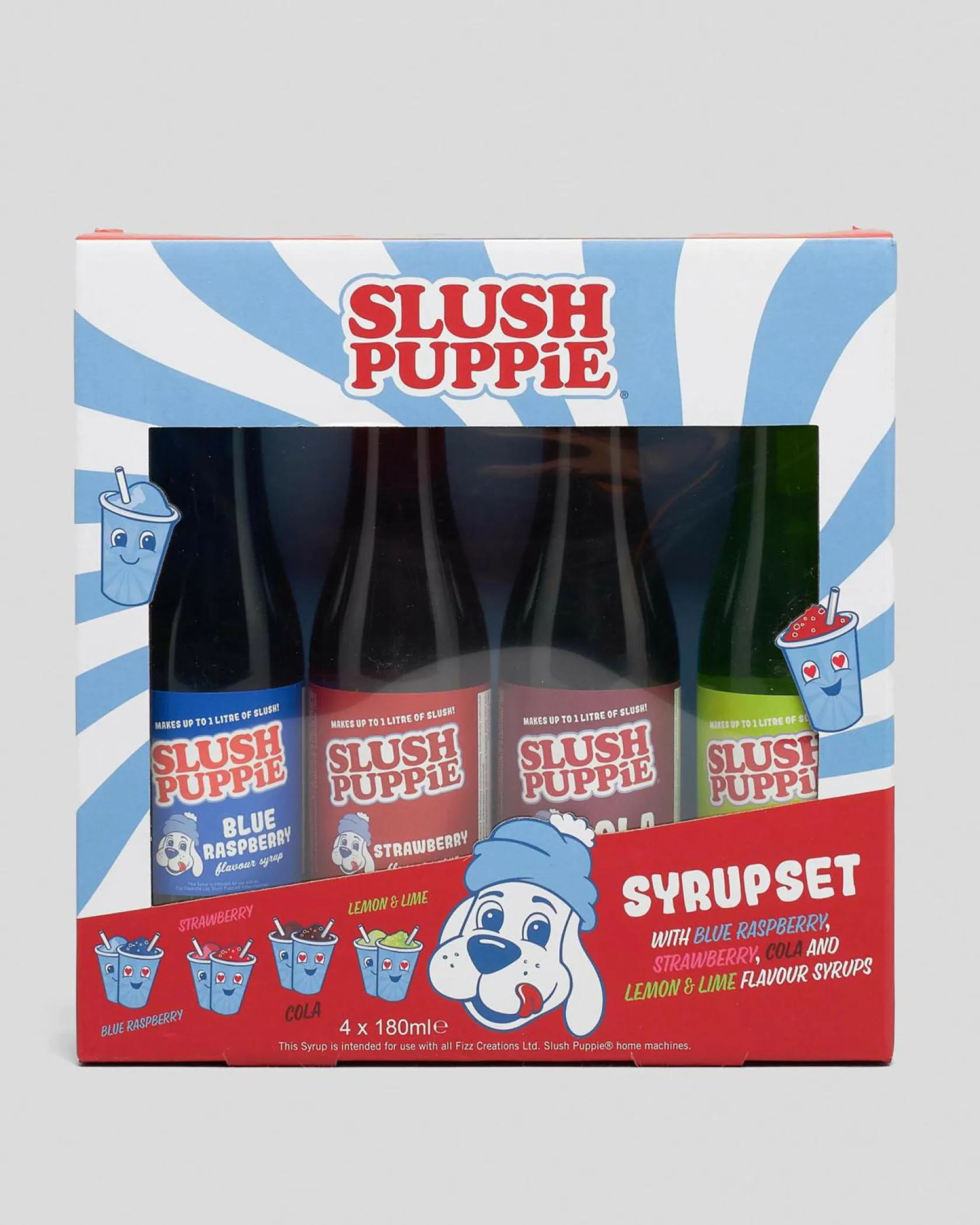 Get It Now Slush Puppie 4 Flavour Pack Multi New