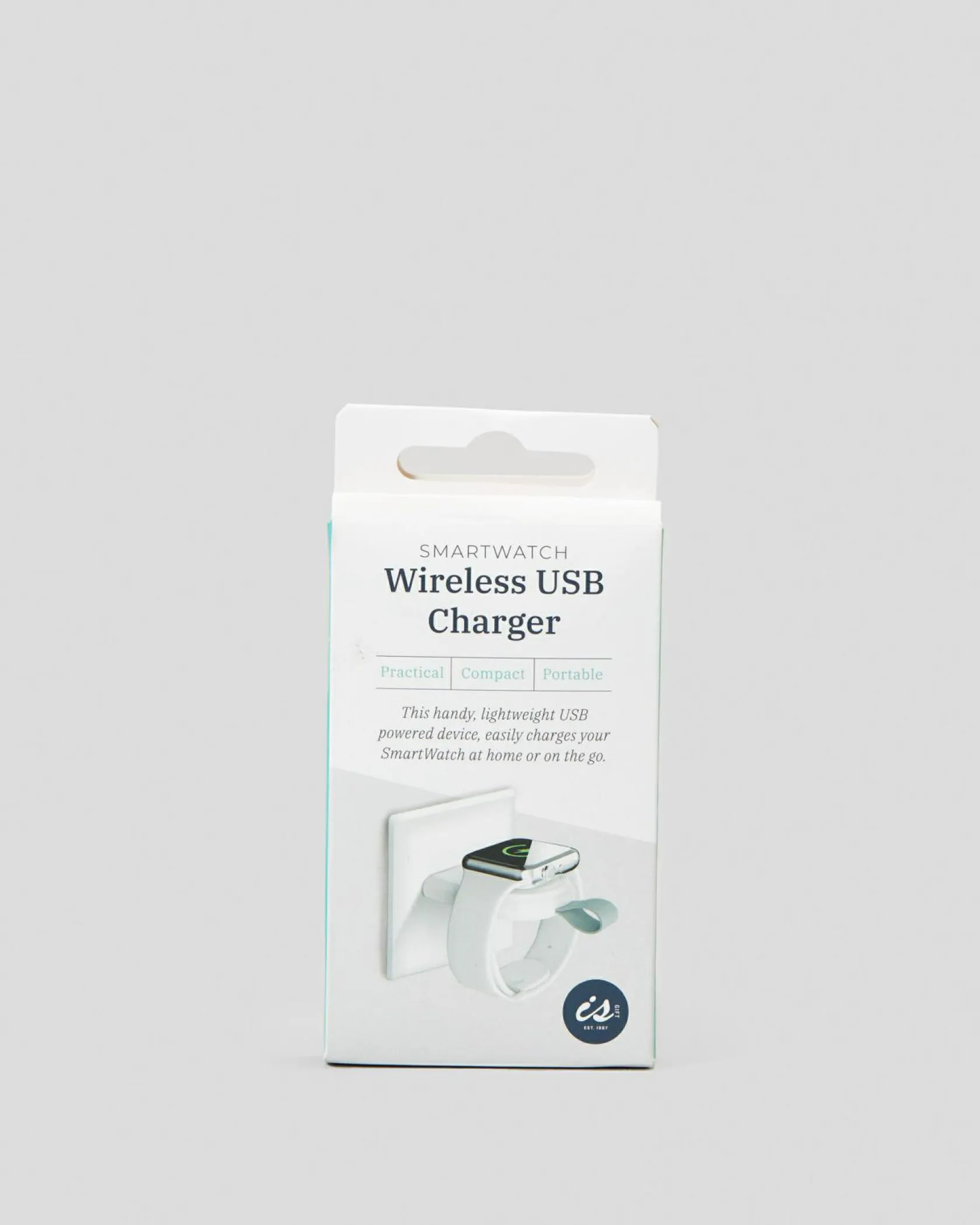 Get It Now Smartwatch Wireless USB Charger White Hot