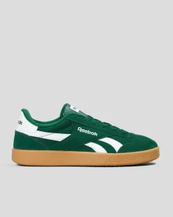 Reebok Smash Edge Shoes Dark Green/white/gum Outlet