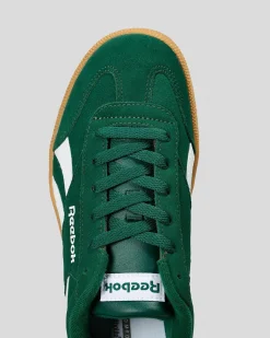 Reebok Smash Edge Shoes Dark Green/white/gum Outlet