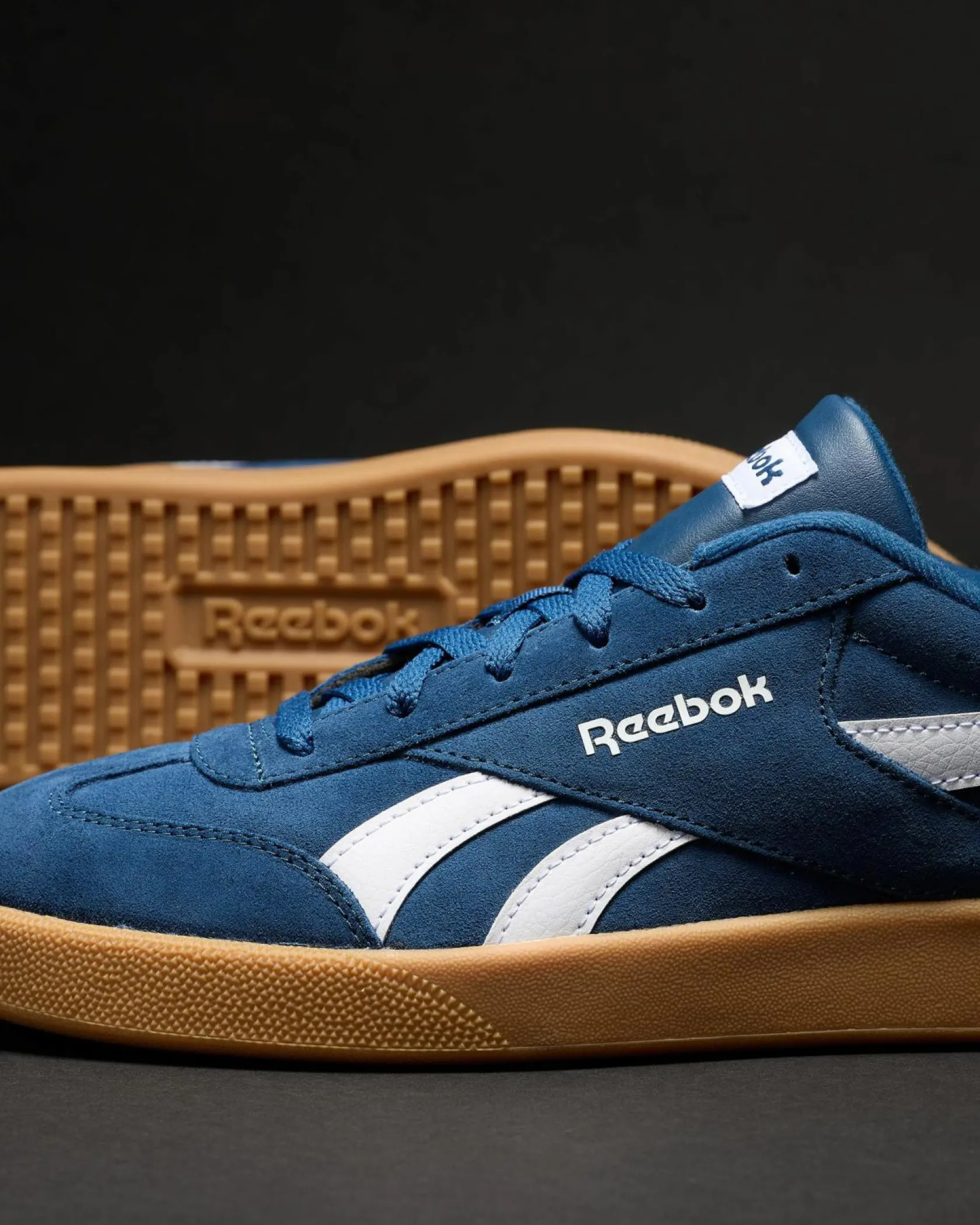 Reebok Smash Edge Shoes Batik Blue/white/gum1