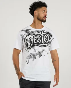 Dexter Smoke T-Shirt White Clearance