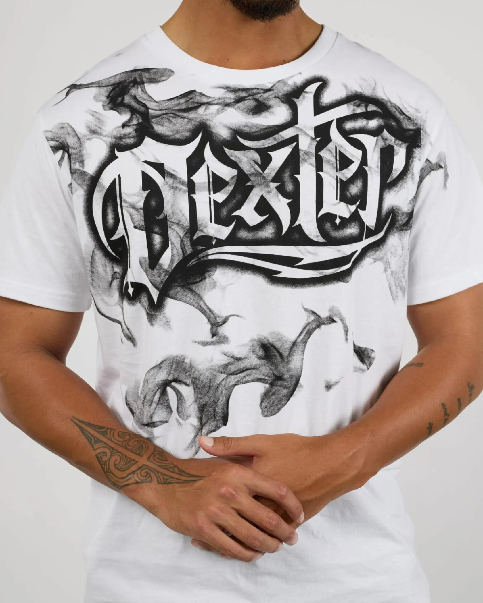 Dexter Smoke T-Shirt White Clearance
