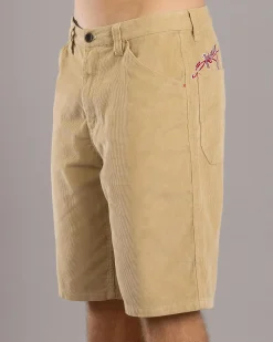 Billabong Smoko Cord Shorts Desert New