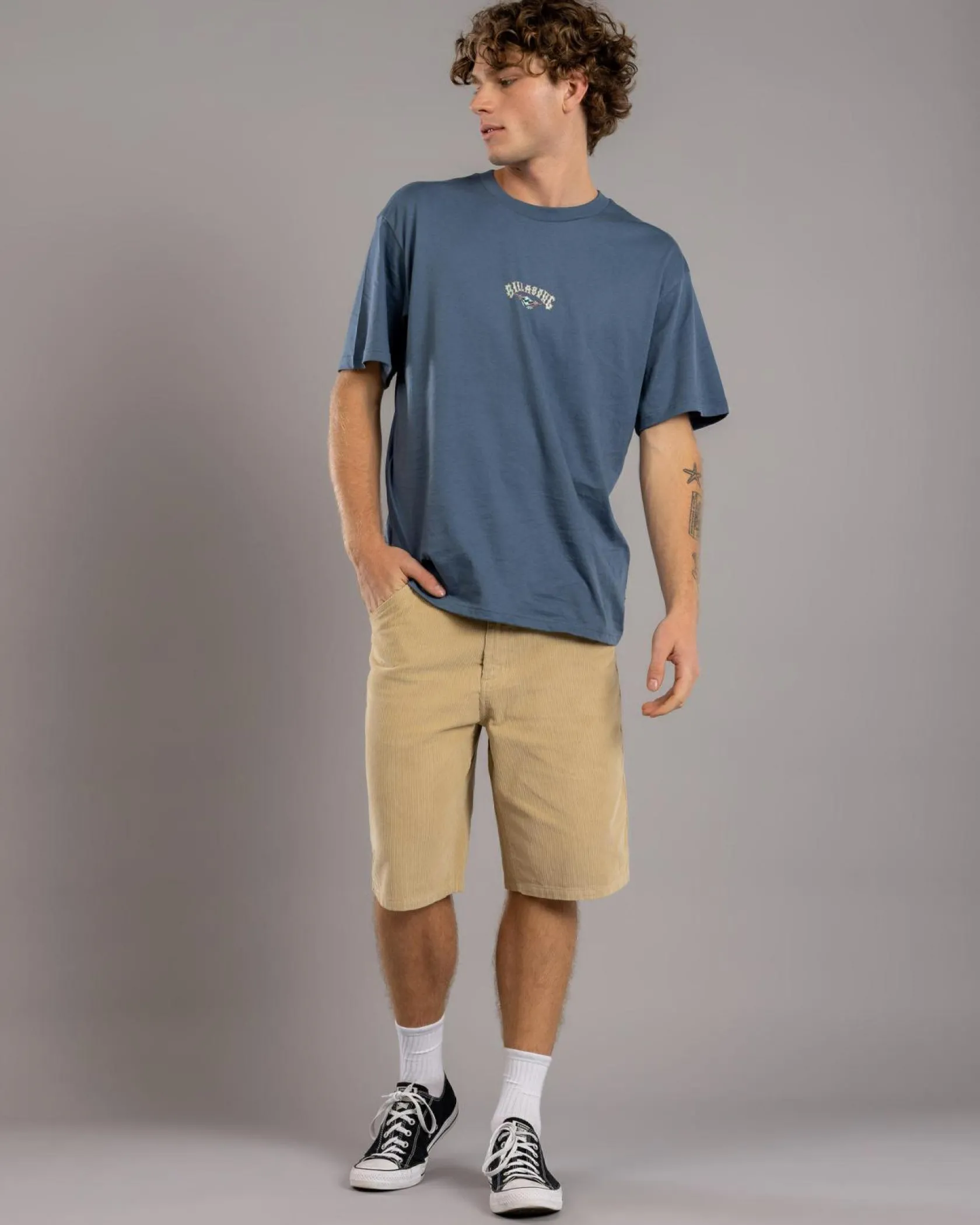 Billabong Smoko Cord Shorts Desert New